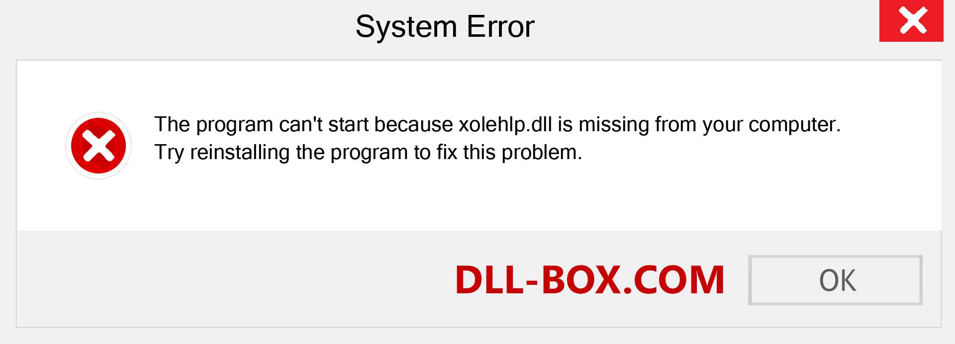  xolehlp.dll file is missing?. Download for Windows 7, 8, 10 - Fix  xolehlp dll Missing Error on Windows, photos, images
